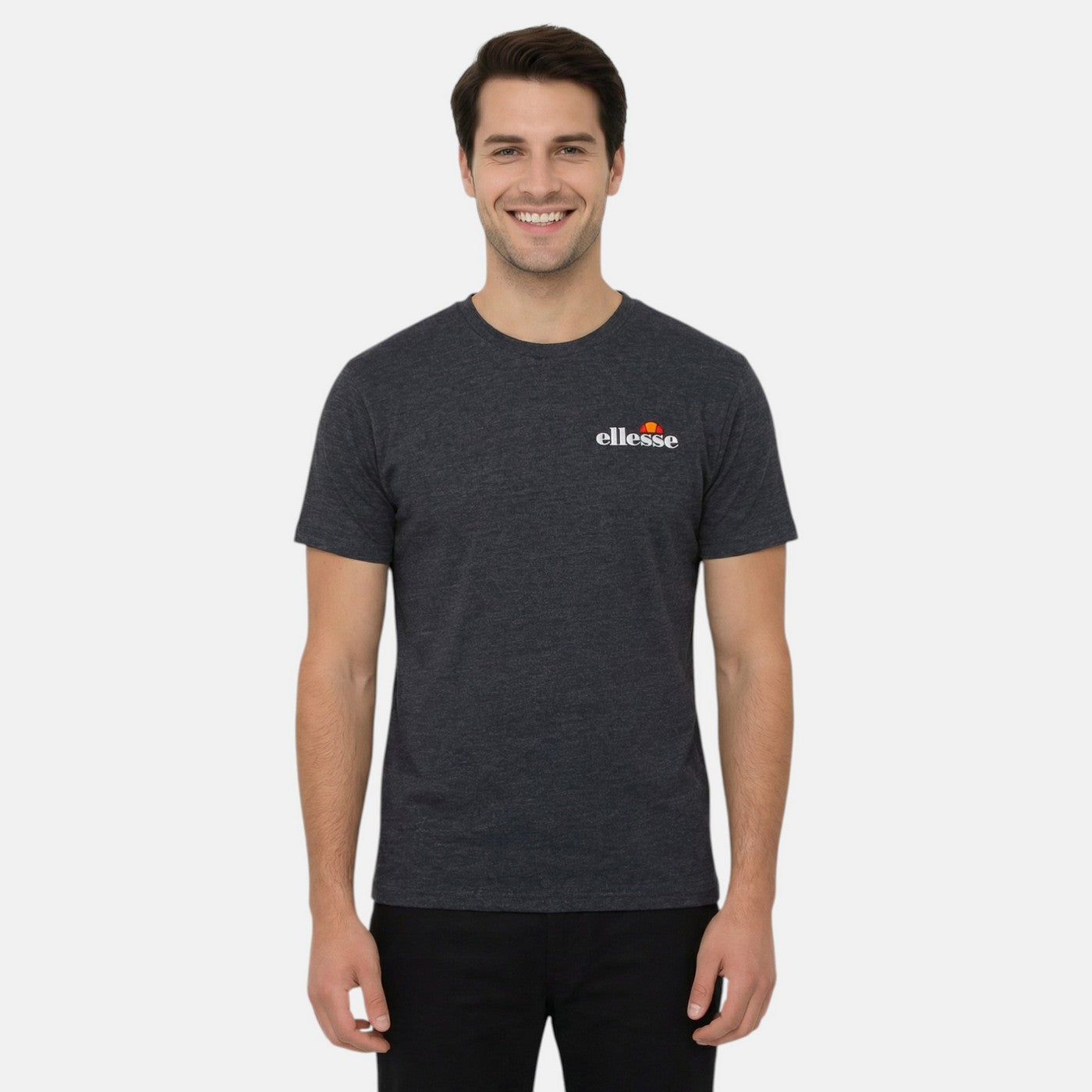 Ellesse Men's Short Sleeve T-Shirt - Dark Gray