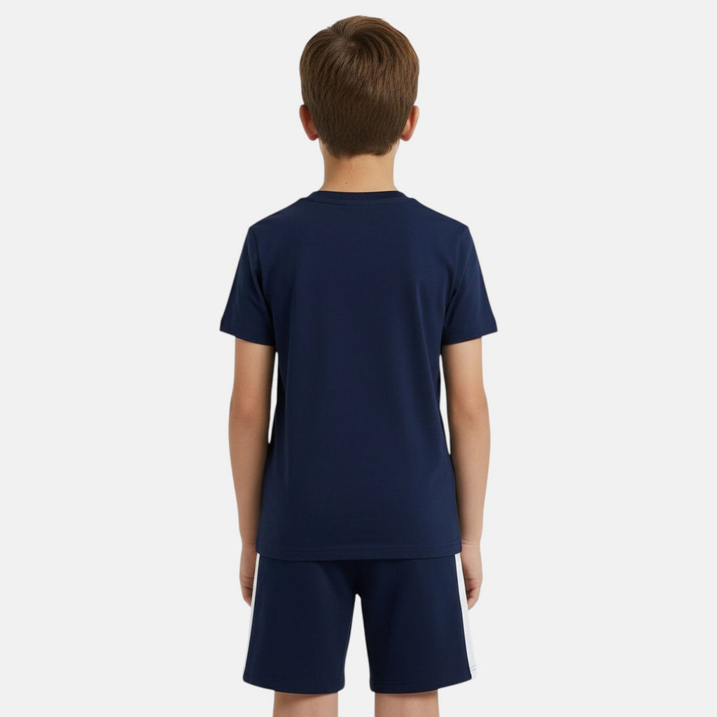 Pack De 2 T-Shirts Et Short Ellesse Garcon - Marine