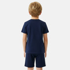 Pack of 2 Ellesse Boys' T-Shirts and Shorts - Navy