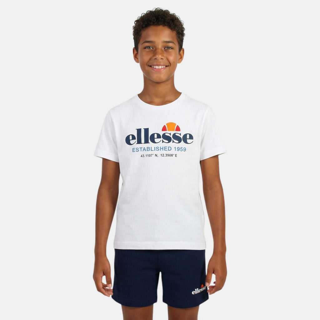 Pack of 2 Ellesse Boys' T-Shirts and Shorts - Blue/Navy