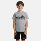 Pack De 2 T-Shirts Et Short Ellesse Garcon - Gris/Blanc