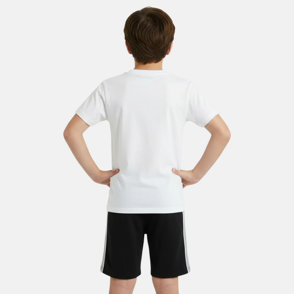 Pack De 2 T-Shirts Et Short Ellesse Garcon - Gris/Blanc