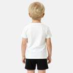 Pack de 2 Camisetas y Pantalones Cortos Ellesse Niño Gris/Blanco