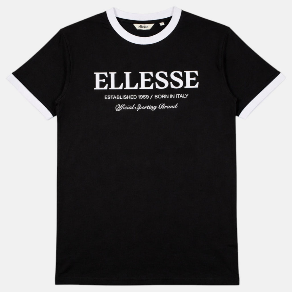 T-Shirt Manches Courtes Ellesse Homme - Noir