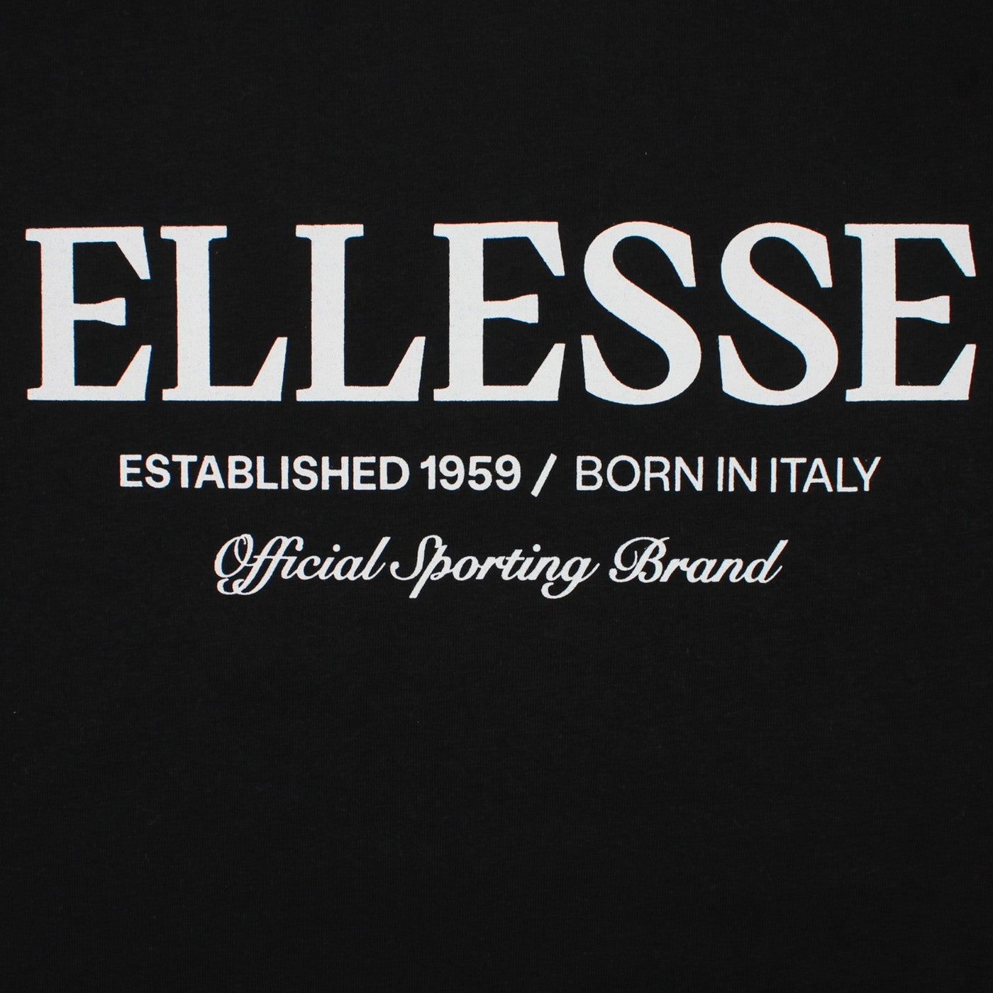 T-Shirt Manches Courtes Ellesse Homme - Noir