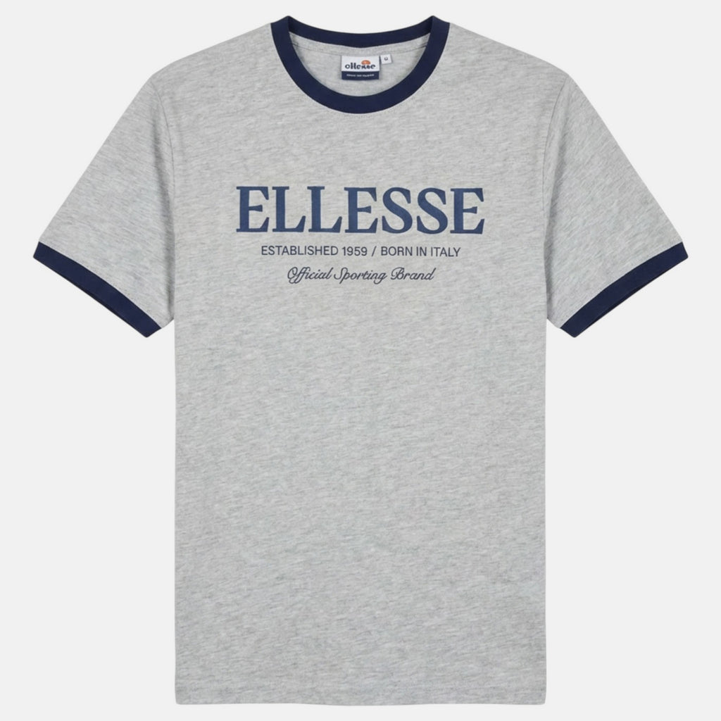 T-Shirt Manches Courtes Ellesse Homme - Gris