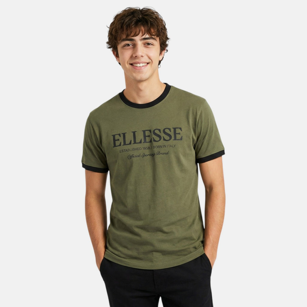 Camiseta de manga corta Ellesse Hombre - Caqui