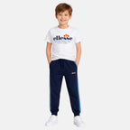 Pack de 2 Camisetas y Pantalones de Chándal Ellesse Niño - Azul Marino/Blanco