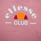 Ellesse Girls' Short Sleeve T-Shirt - Pink