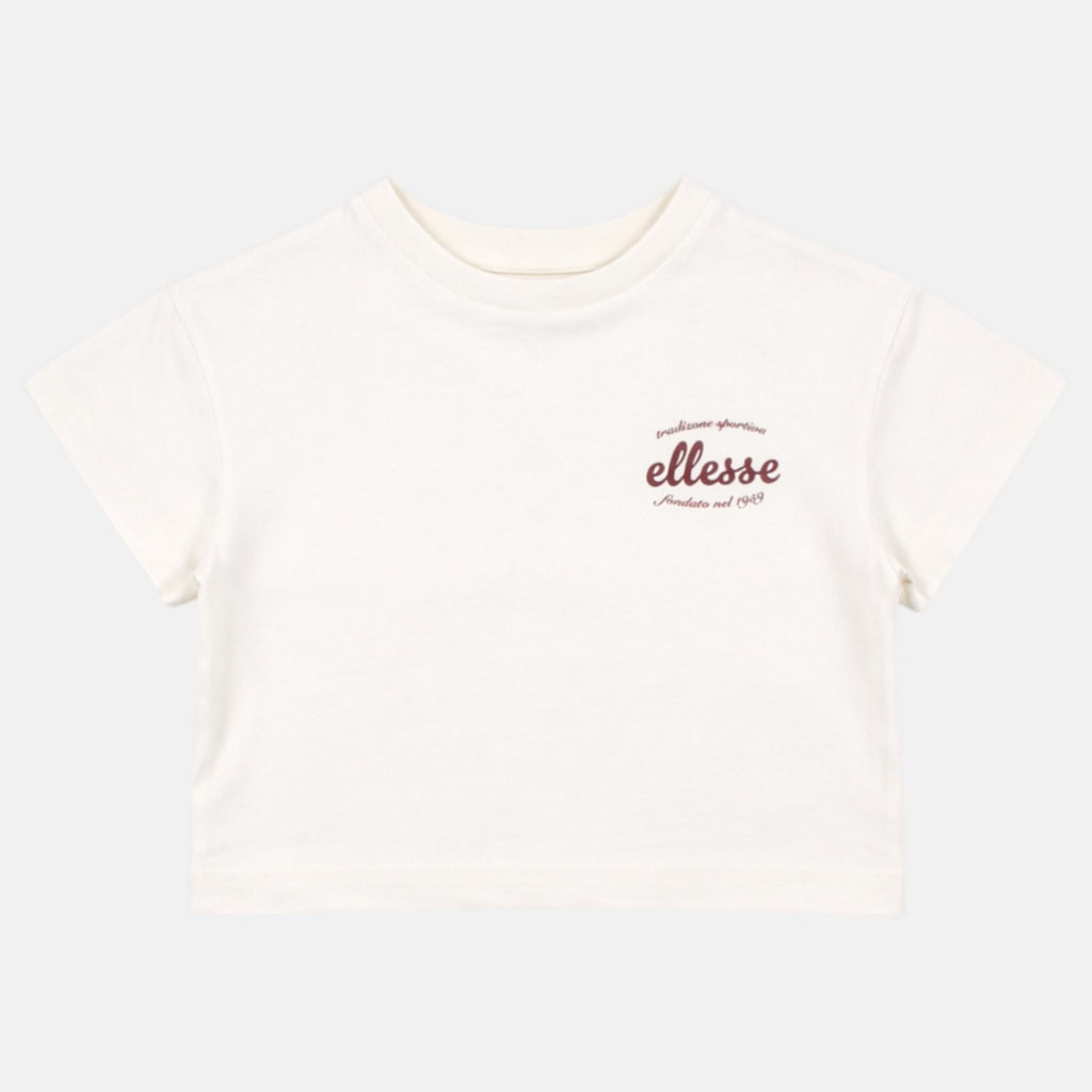 Camiseta de manga corta Ellesse Niña - Blanco