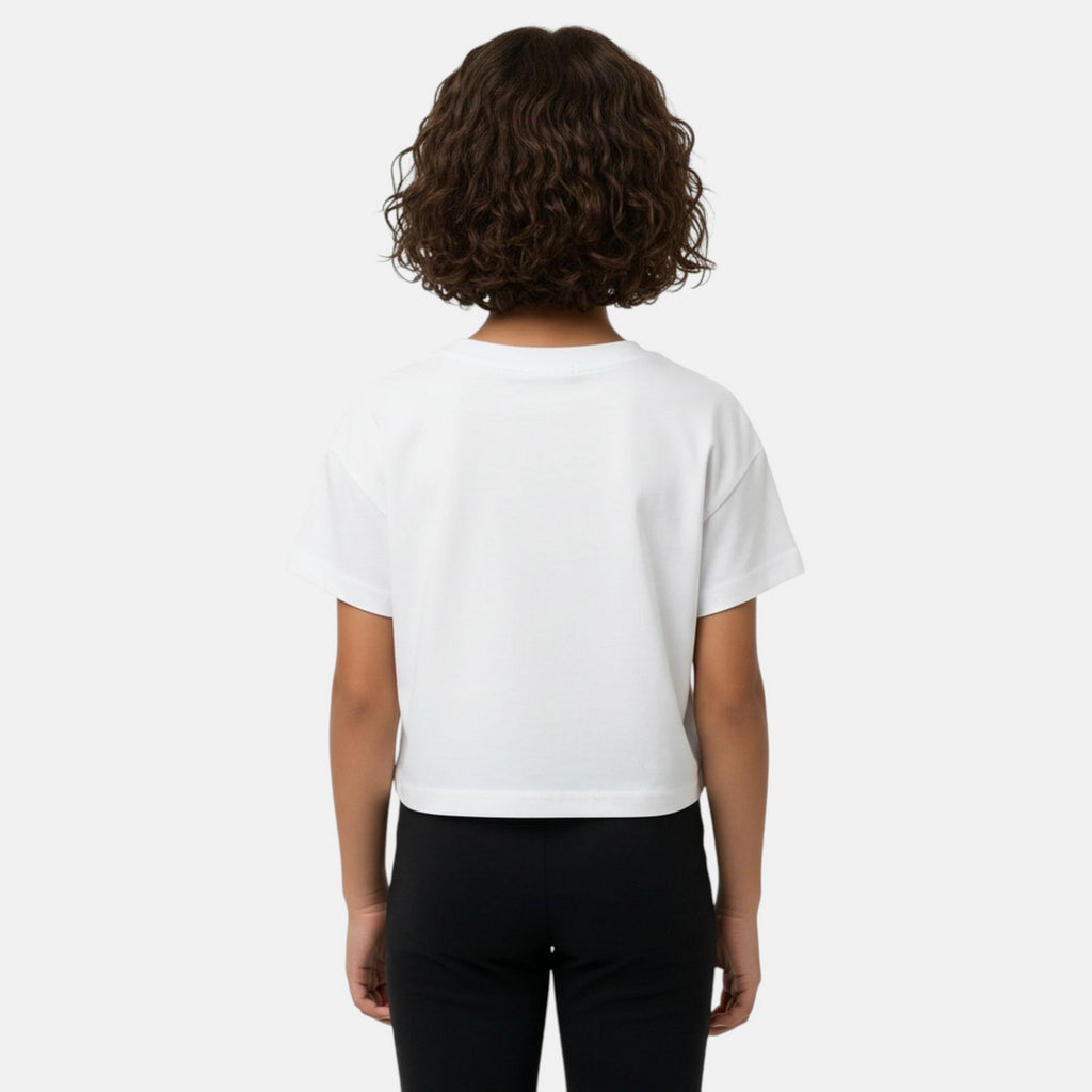T-Shirt Manches Courtes Ellesse Fille - Blanc