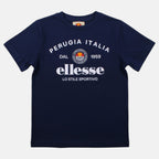 T-Shirt Manches Courtes Ellesse Garcon - Marine