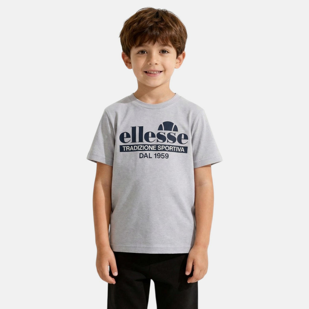 Camiseta de manga corta Ellesse Boys - Gris