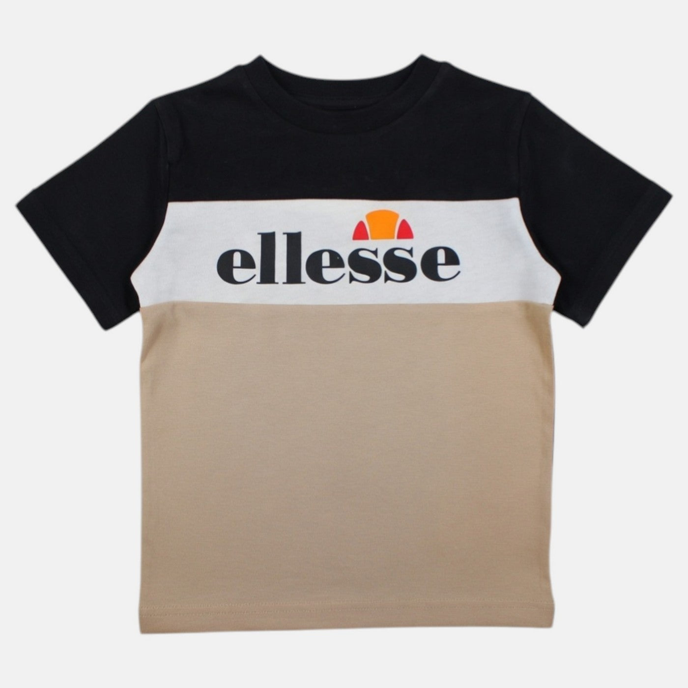 T-Shirt Manches Courtes Ellesse Garcon - Noir