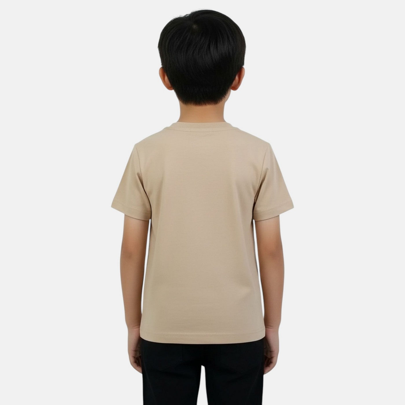 Ellesse Boys Short Sleeve T-Shirt - Beige