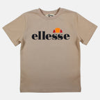 Ellesse Boys Short Sleeve T-Shirt - Beige