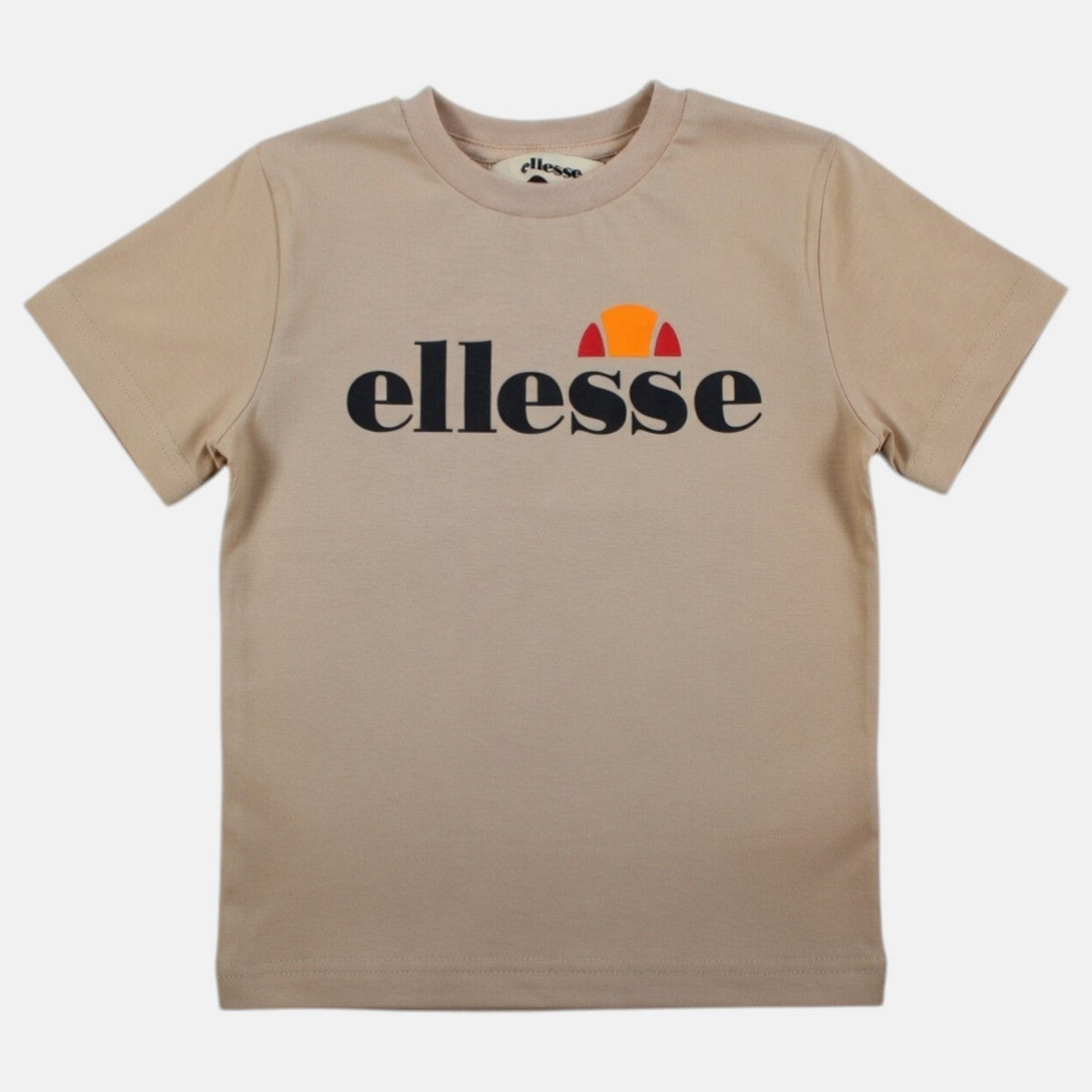 Ellesse Boys Short Sleeve T-Shirt - Beige