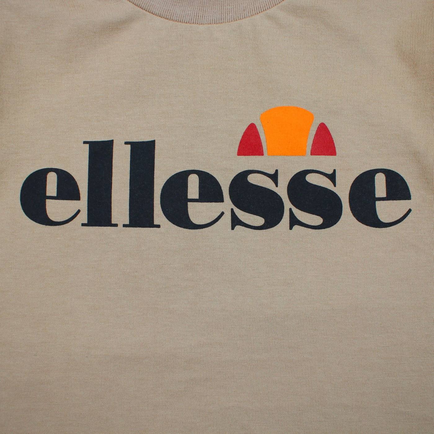 Ellesse Boys Short Sleeve T-Shirt - Beige
