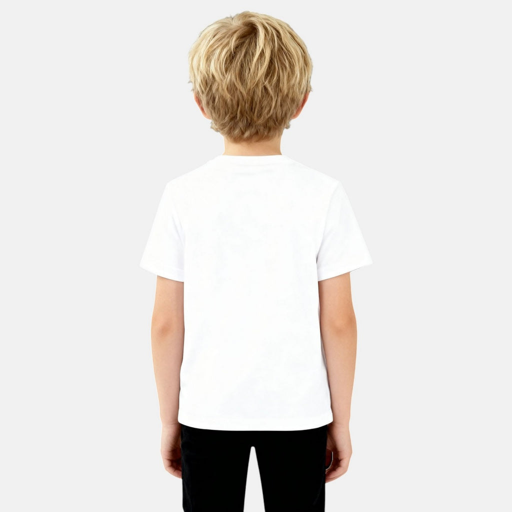 Ellesse Boys' Short Sleeve T-Shirt - White