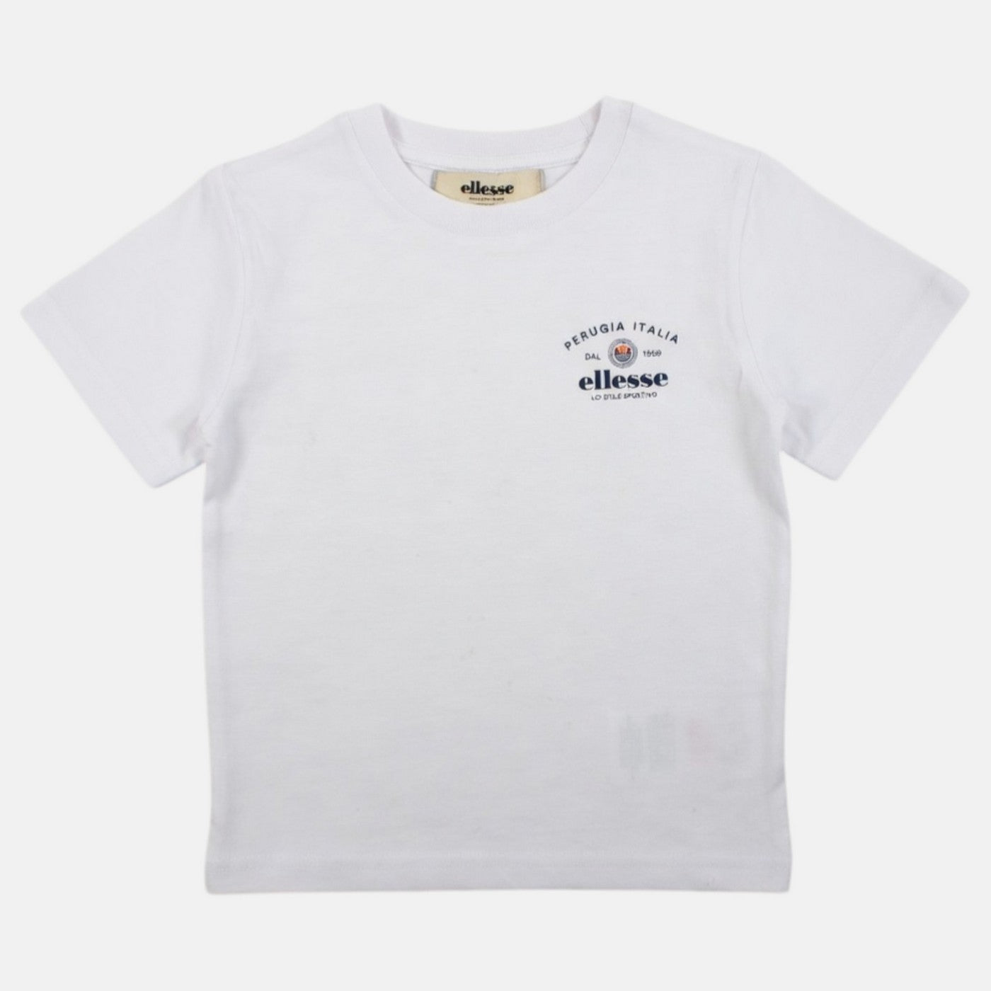 Ellesse Boys' Short Sleeve T-Shirt - White