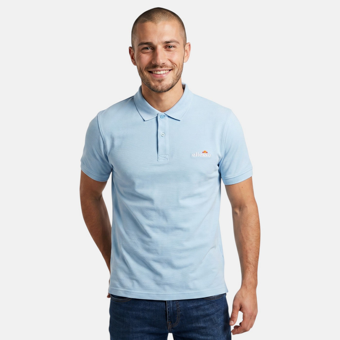 Polo de manga corta Ellesse Hombre - Azul