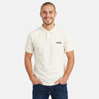 Polo Manches Courtes Ellesse Homme - Ecru