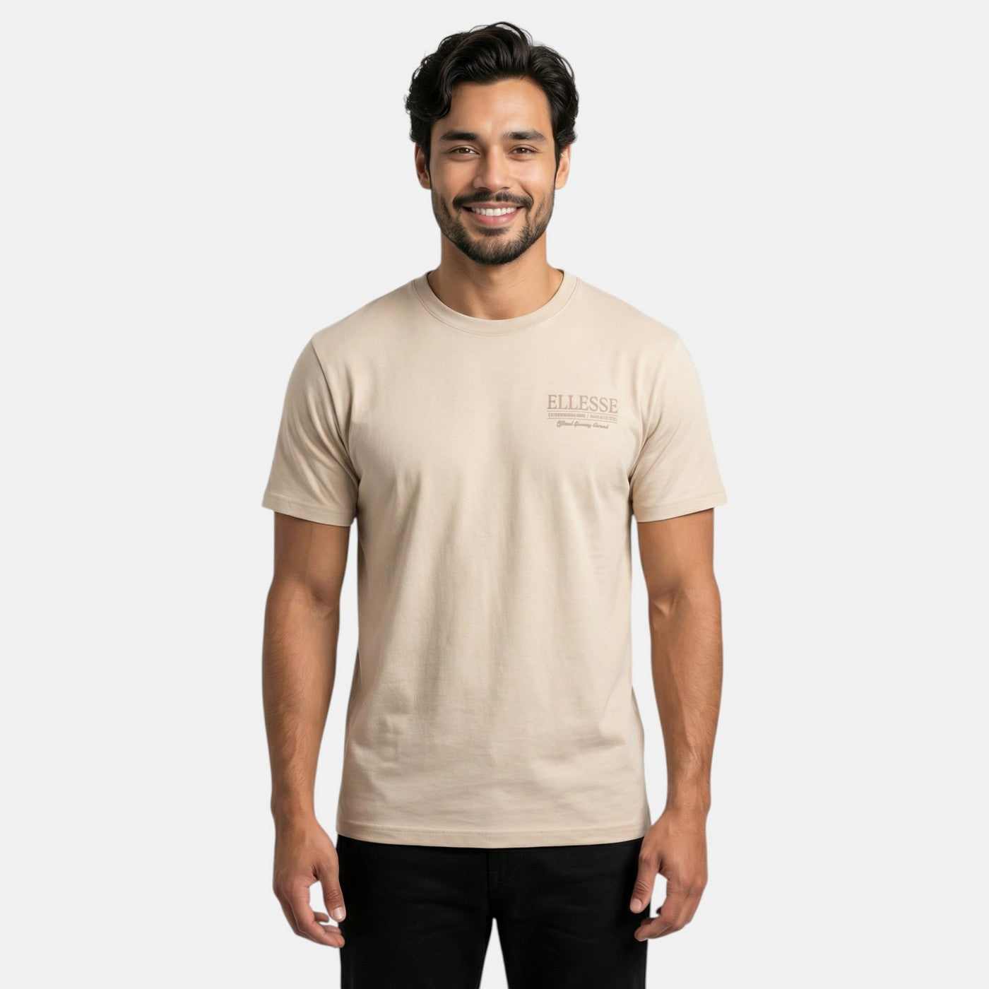 Camiseta de manga corta Ellesse Hombre - Beige
