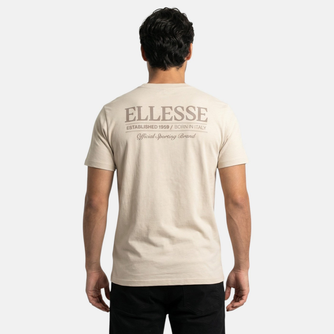Camiseta de manga corta Ellesse Hombre - Beige