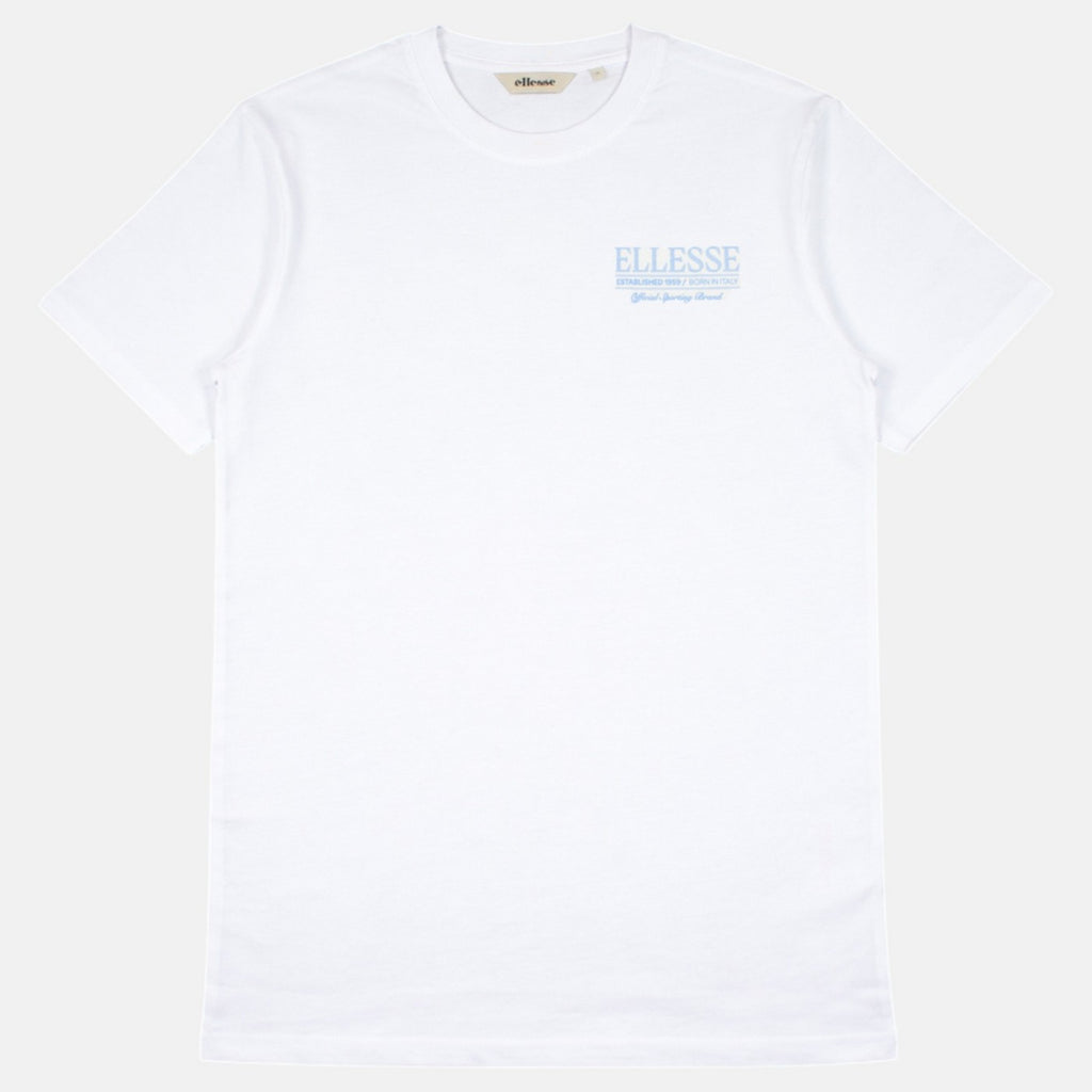 T-Shirt Manches Courtes Ellesse Homme - Blanc