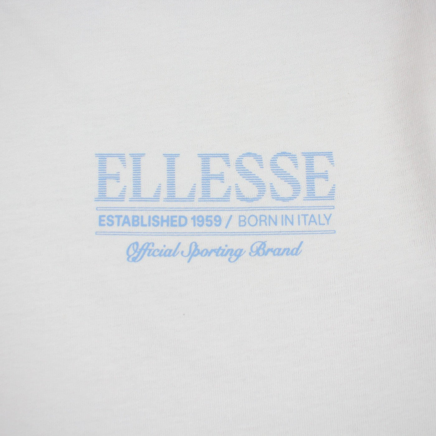 T-Shirt Manches Courtes Ellesse Homme - Blanc