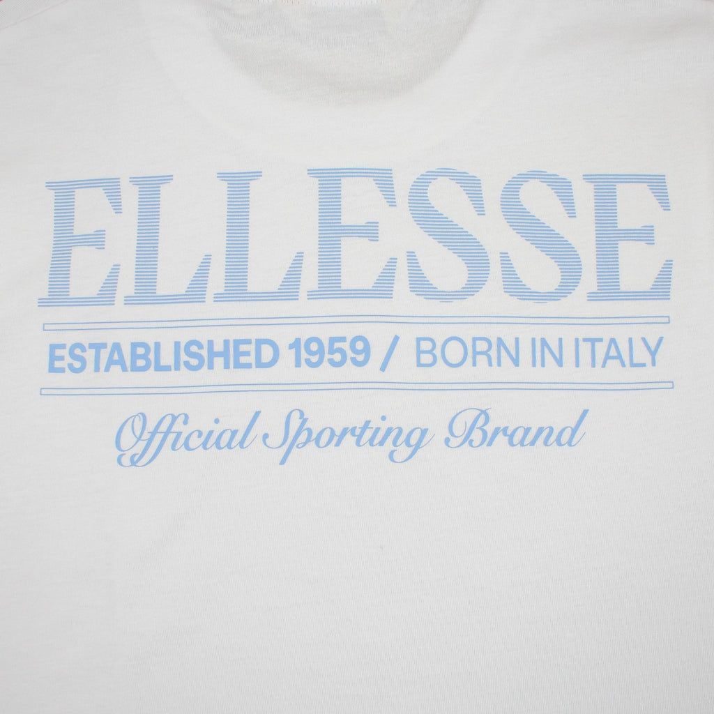 T-Shirt Manches Courtes Ellesse Homme - Blanc