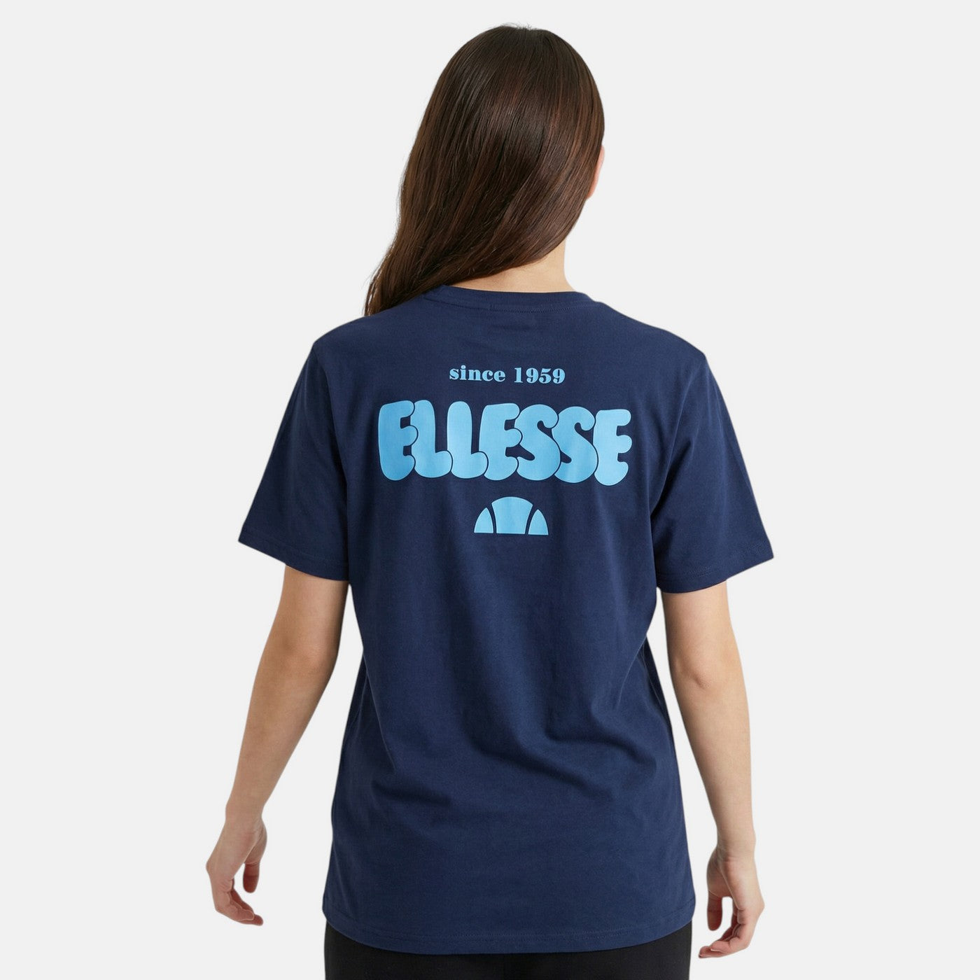 Ellesse Women's Short Sleeve T-Shirt - Navy