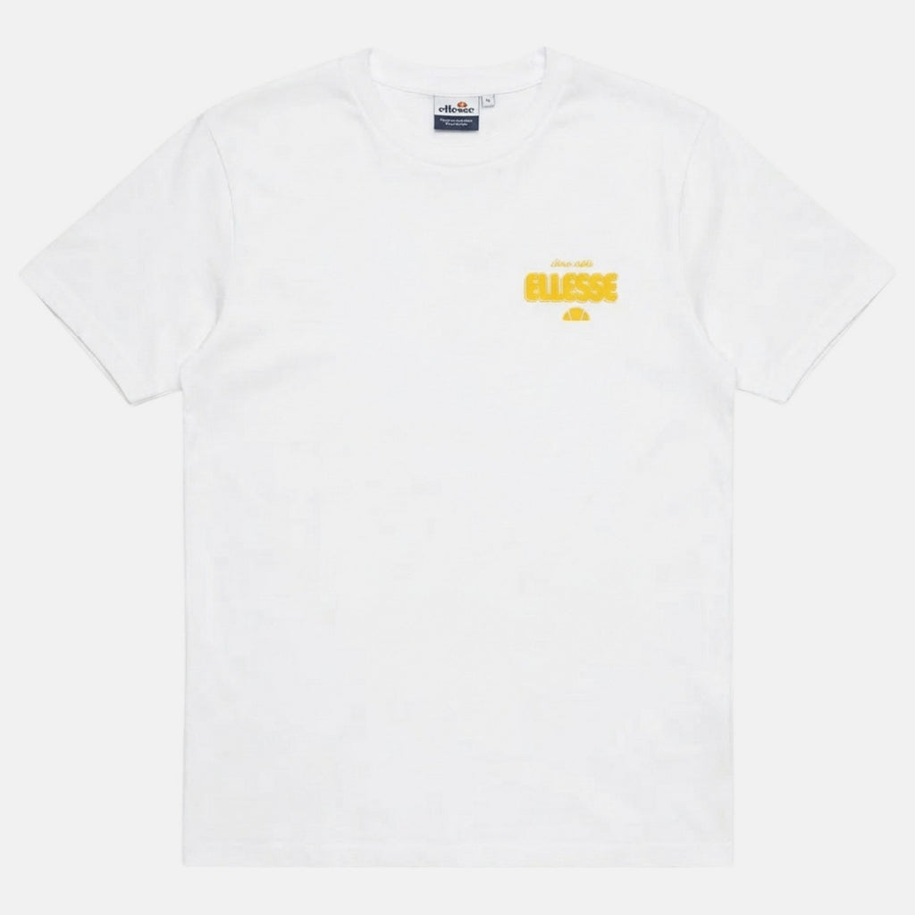 T-Shirt Manches Courtes Ellesse Femme - Blanc