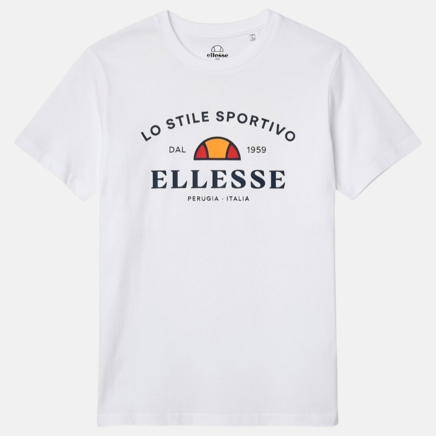 Ellesse Men's Short Sleeve T-Shirt - White
