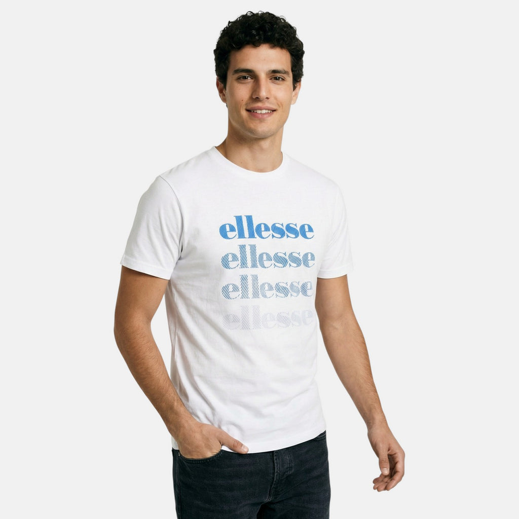 Camiseta de manga corta Ellesse Hombre - Blanco