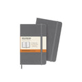 Carnet Classique Pocket 9X14 - Pages Lignées - Gris Ardoise