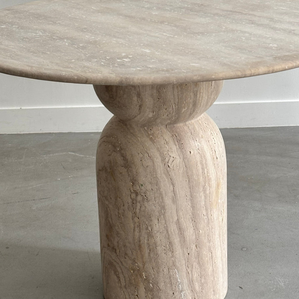 Table En Travertin