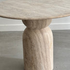 Table En Travertin