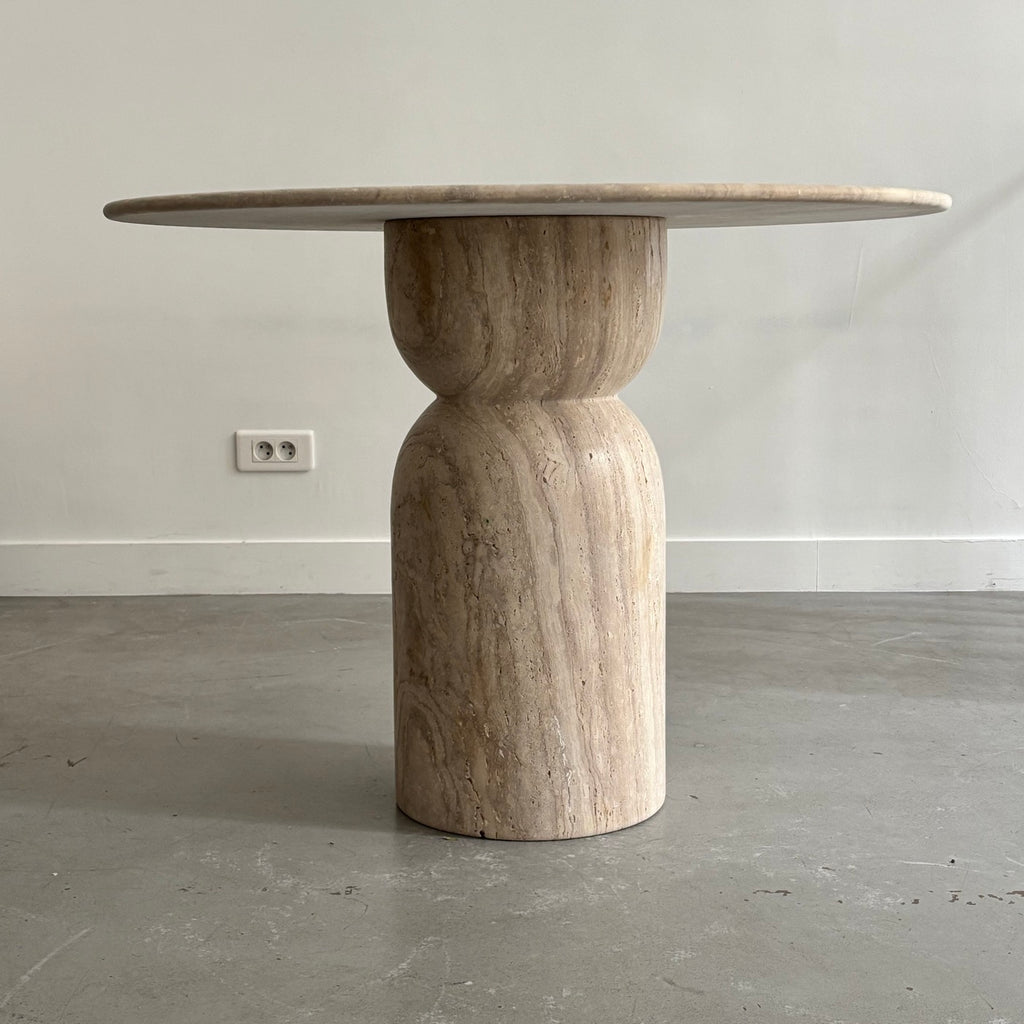 Table En Travertin