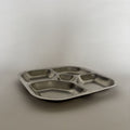 Plat En Inox Vintage