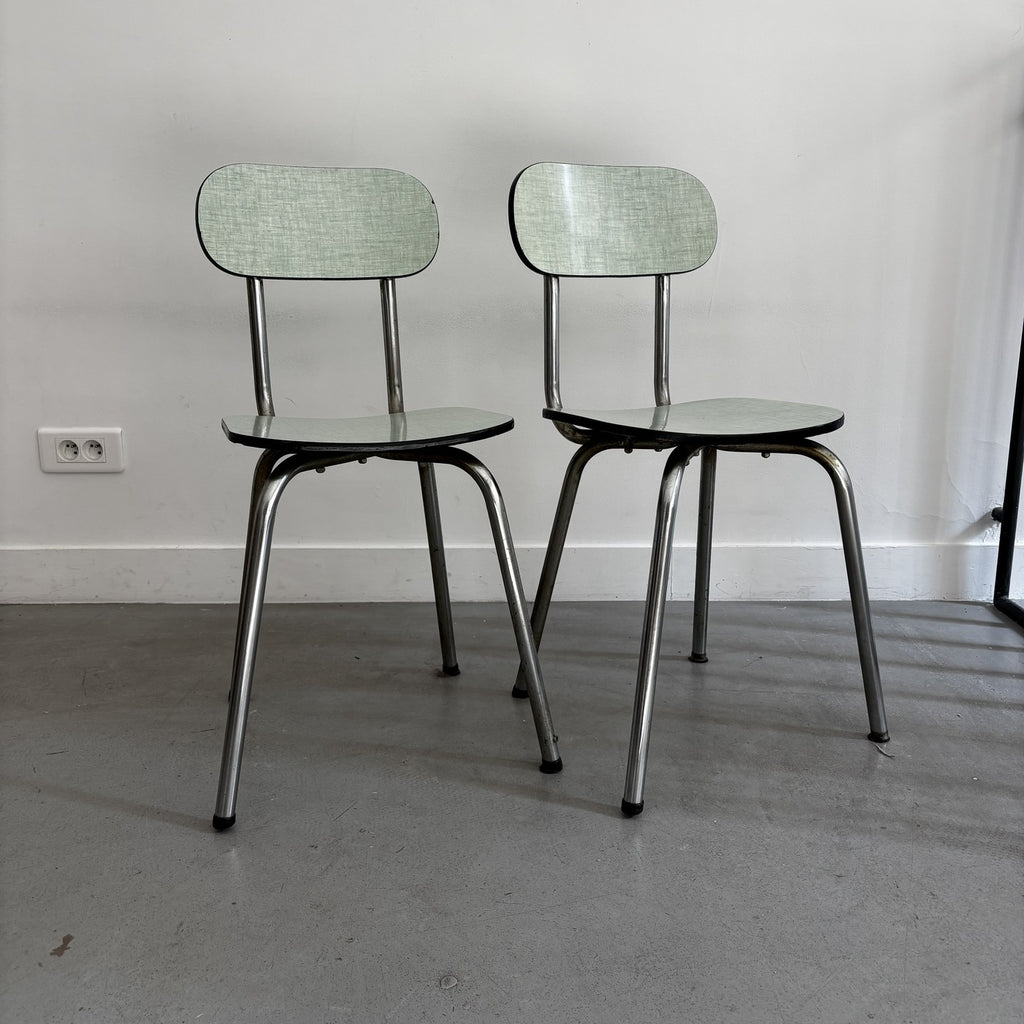 Lot de 2 Chaises Formica