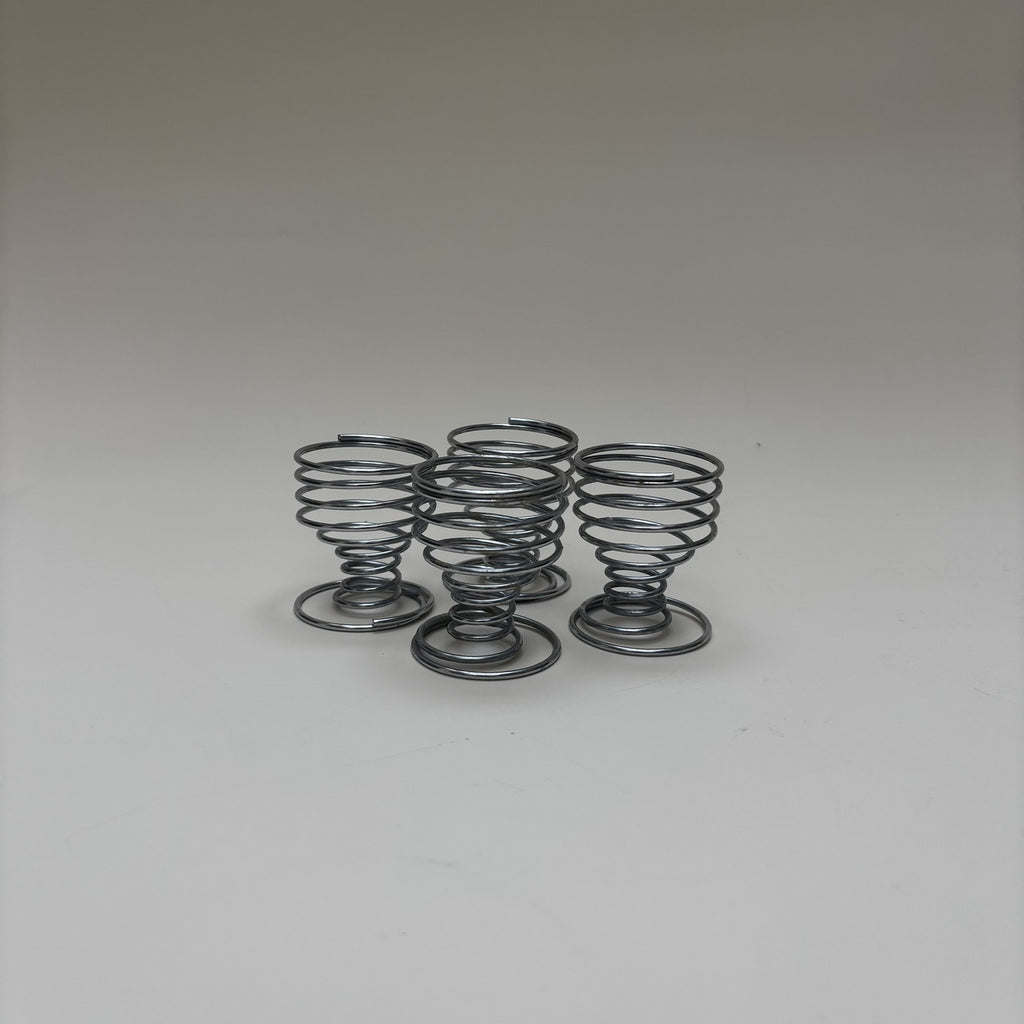 Set 4 Coquetiers Inox