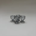 Set 4 Coquetiers Inox