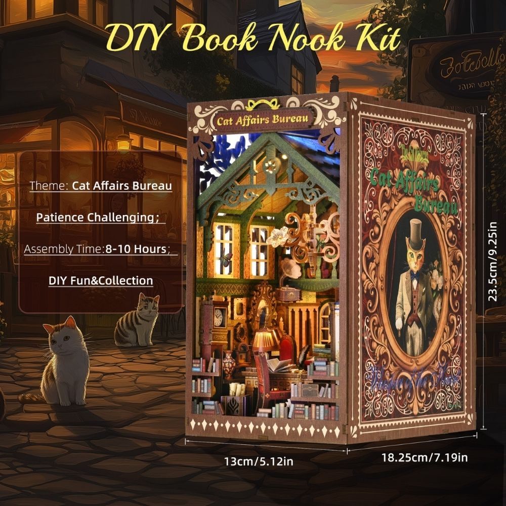 Book Nook - La Agencia de los Gatos