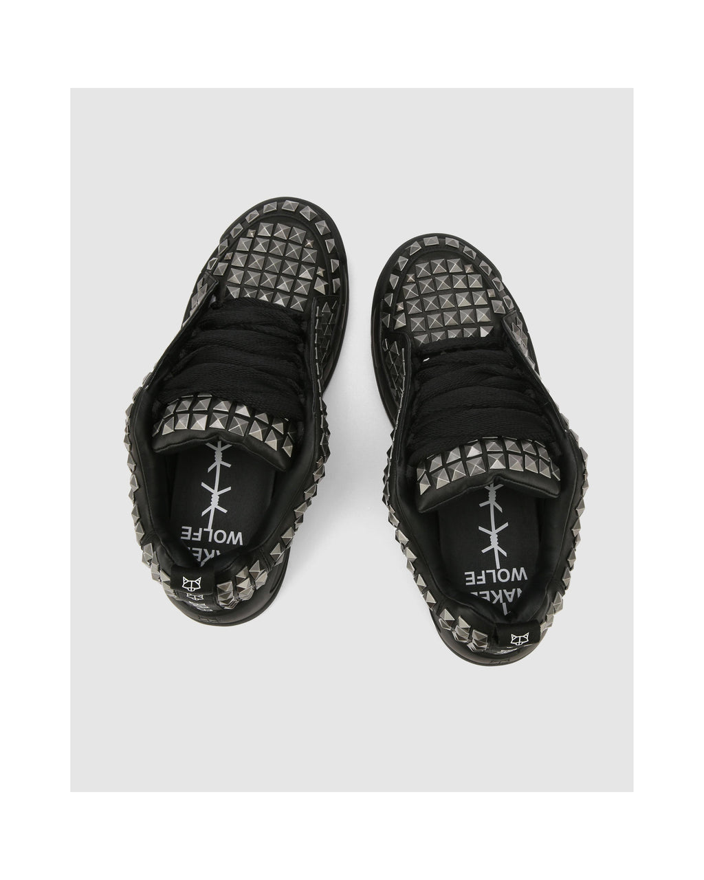 Claquettes Slide Stud - Noir Clouté - Homme