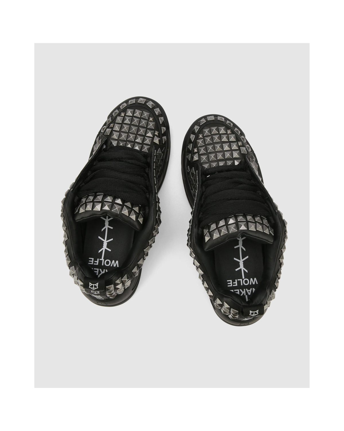 Claquettes Slide Stud - Noir Clouté - Homme