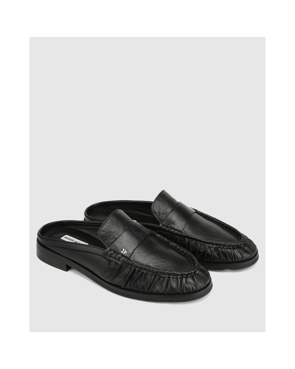 Slippersy Naked Wolfe - Czarne - Damskie