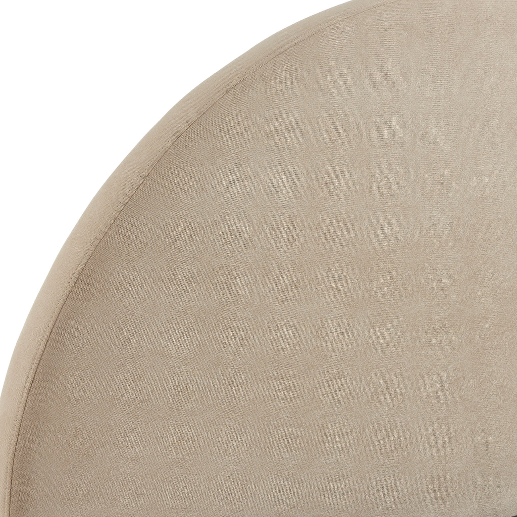 Taijo - Bed - Velvet - Sand Beige