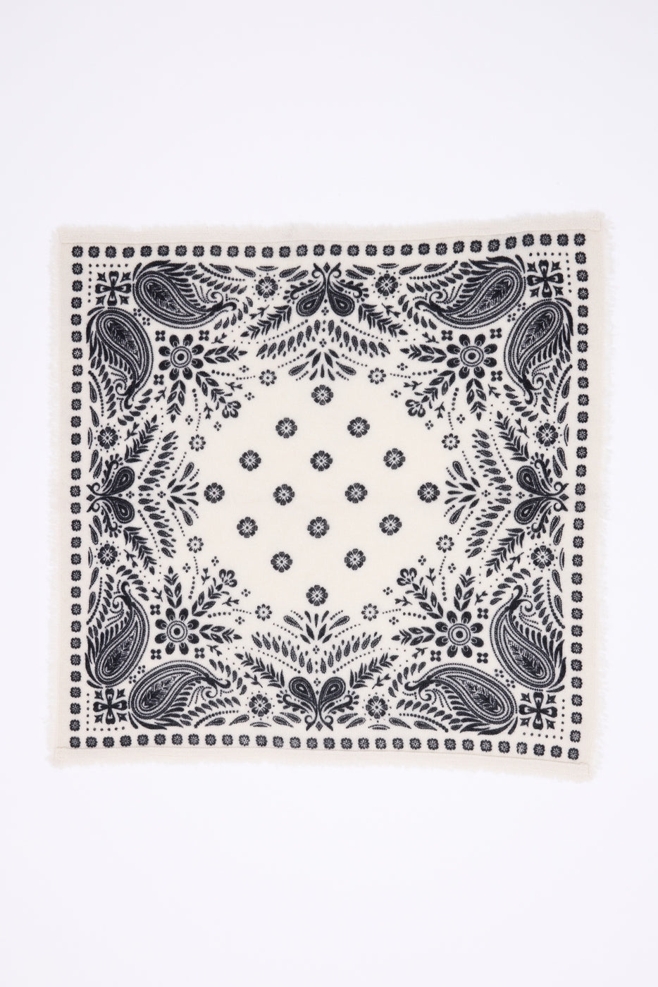 Bandana piccolo Angy - Bianco nero - Donna