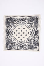 Bandana piccolo Angy - Bianco nero - Donna